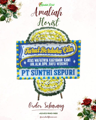 Papan Bunga Duka di Pulo Gebang